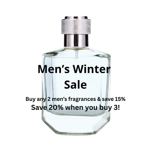 Men's Winter Sale | Buy any 2 men’s fragrances & save 15% | Save 20% when you buy 3!