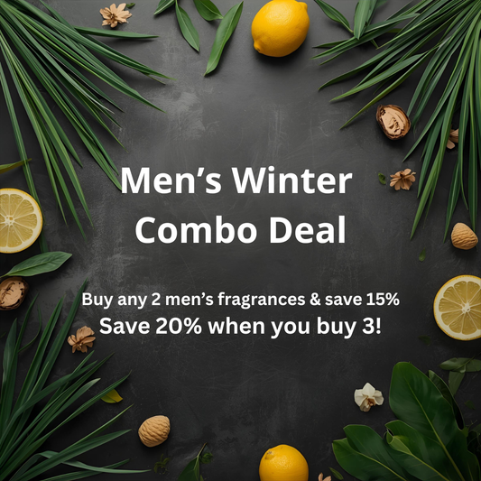 Men's Winter Combo | Buy any 2 men’s fragrances & save 15% | Save 20% when you buy 3!